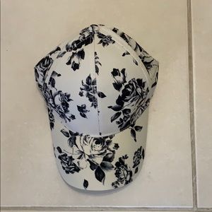 Floral baseball hat